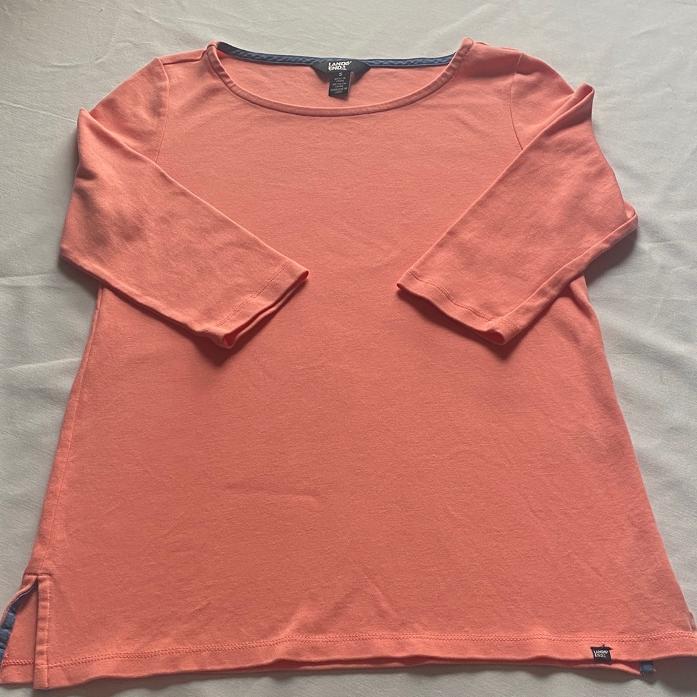 Lands' End Women's Coral Top
